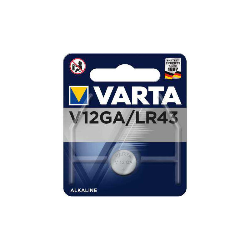 Pile bouton V392 392 SR41 Oxyde d'argent HD VARTA