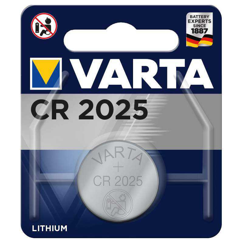 2 piles bouton CR2032 Duracell 3V Lithium