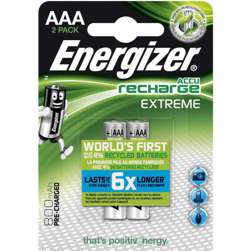 4 accus AA LR6 Panasonic READY2USE 1900Mah 1,2V NIMH
