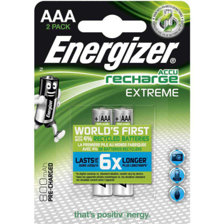4 accus AA LR6 Panasonic READY2USE 1900Mah 1,2V NIMH