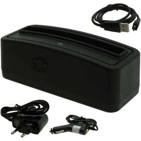 Batterie pour OLYMPUS BLM1 black 7,4V Li Ion 1800mAh