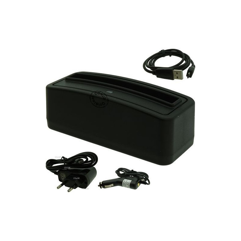 Batterie pour SONY P800 / P900 3,7V L8 / 9 + Chargeur USB / Secteur / allume cigare